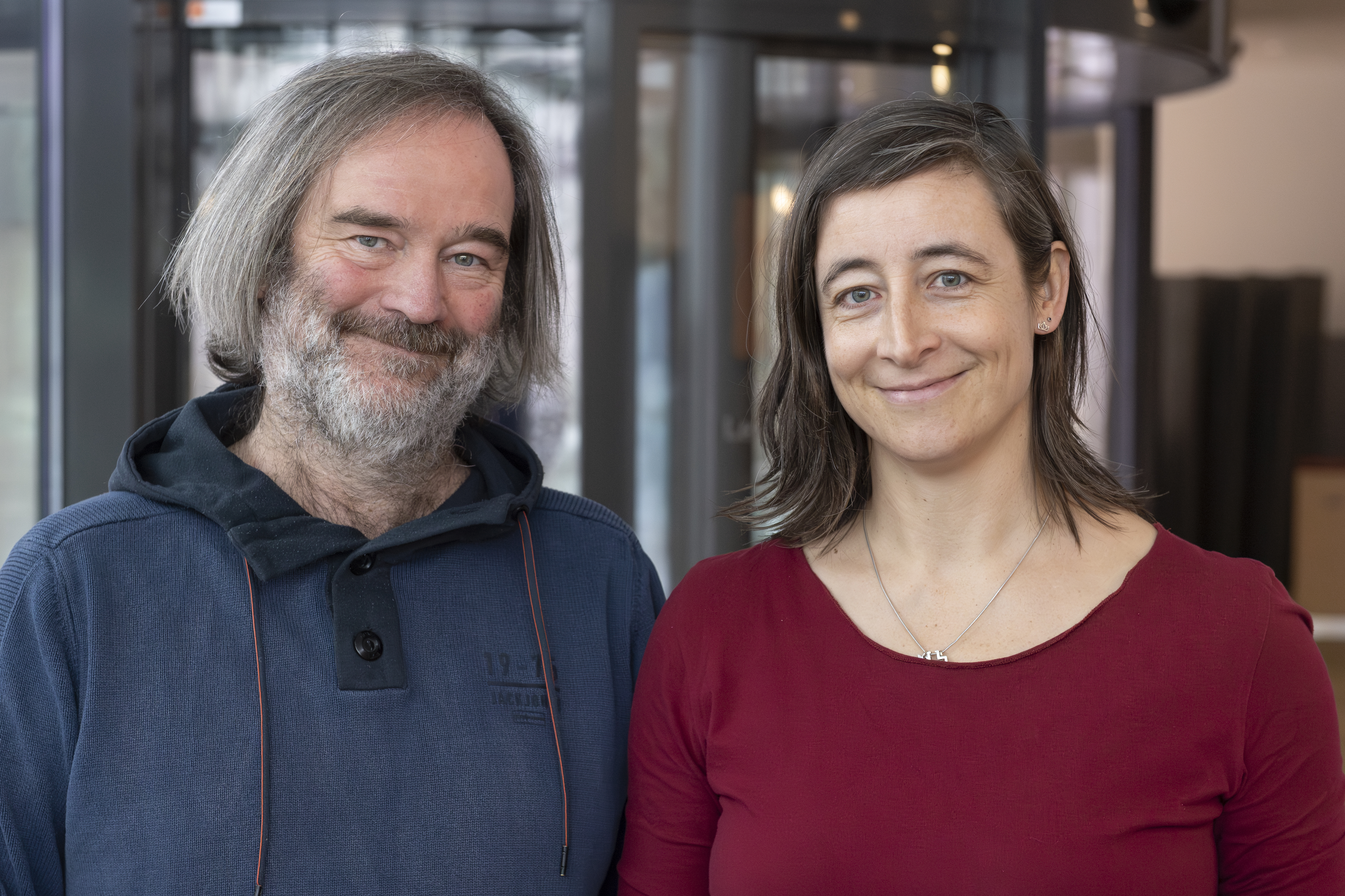 Prof. Dr. Annika Jahnke und Prof. Dr. Werner Brack. Photo: André Künzelmann/UFZ